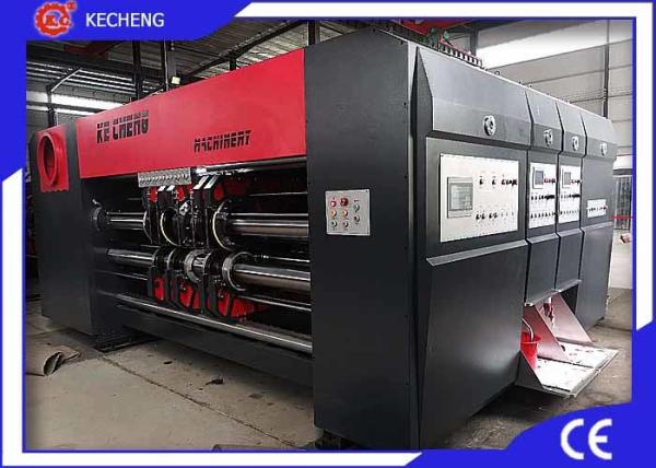 Buy cheap 12mm Corrugated Cardboard Flexo Printer Slotter Machine Automatic from wholesalers