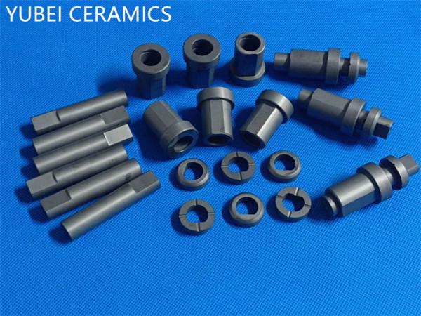 Buy cheap Silicon Carbide Sic Ceramics Bushing Customized Sic Tubes from wholesalers