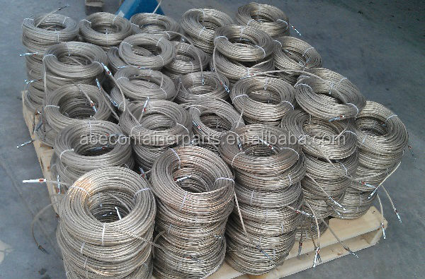 10ft 20ft 40ft Open Top Container TIR Cable 21m PVC Coated with Steel Wire and Plain Style
