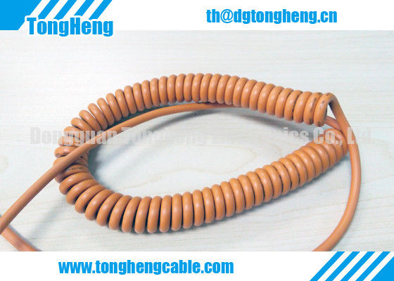 High Molecular Compound Made TPU Coil Cable