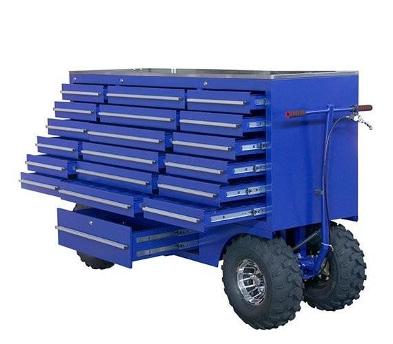Buy cheap Stainless Steel Handles Heavy Loaded Tool Cart Trolley for Workshop Organization from wholesalers