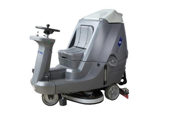 Buy cheap Efficiency Battery Powered Riding Floor Scrubber Machine Energy Saving 24V from wholesalers