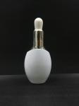 Oval Glass Essential Oil Bottles Dropper Bottles Skincare Packaging Customized