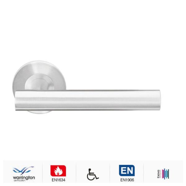 Buy cheap Stainless steel modern entry door handle for interior/exterior doors from wholesalers