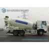 Buy cheap HOWO A7 Concrete Mixer Truck 336Hp 7M3 Mixing Volume 10 Wheelers ZF Reducer from wholesalers