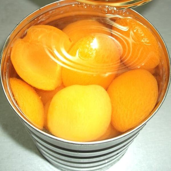Apricot Organic Canned Fruit Soft Texture No Artifical Preservatives For