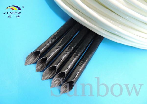 Buy cheap E333177 Silicone High Temperature Fiberglass Sleeving Breakdown Voltage 7.0kv from wholesalers
