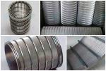 Rectangle Hole Shape Sieve Screen For Paper Industry With Seam Size 0.1-0.55
