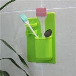 100% Waterproof Silicone Tooth Brush Razor Holder Eco - Friendly For Bathroom