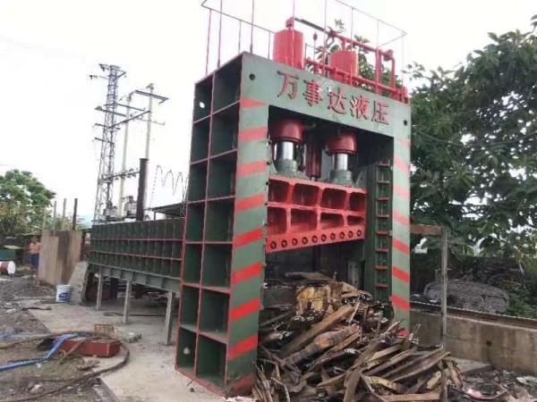 Buy cheap Hydraulic Shear Baler Waste Metal Scrap Shear Baling Machine PLC Automatic Control from wholesalers