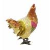Buy cheap Pewter alloy animal box metal jewelry boxes hen enameled trinket boxes from wholesalers