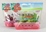 Promotional popular plastic reusable slider zipper food bags, slider k