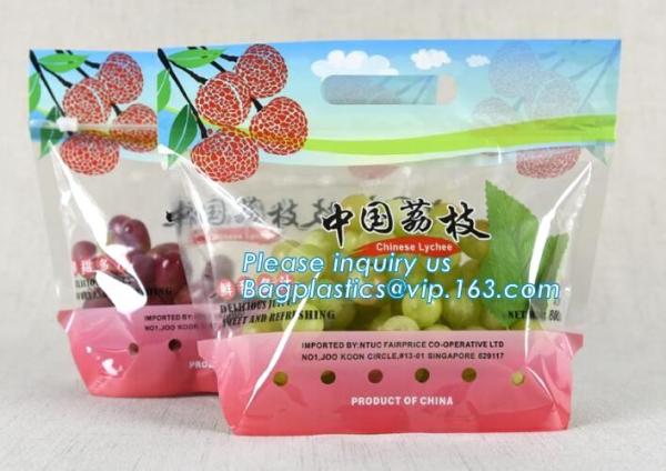 Promotional popular plastic reusable slider zipper food bags, slider k