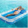 Buy cheap Inflatable Tanning Pool Lounger Float, Sun Tan Tub Sunbathing Raft Floatie Toys Water Filled Tanning Bed Mat from wholesalers