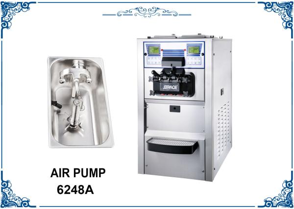 Buy cheap Two Compressors Table Top Ice Cream Maker , Countertop Soft Ice Cream Machine from wholesalers
