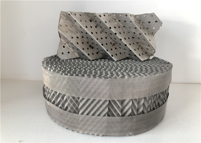 500X Metal Wire Mesh Structured Packing For Distillation And Absorption Towers
