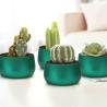 Buy cheap Anti Corrosion Metal Cosmetic Jar 4oz 8 Oz Candle Tins Emerald Packaging from wholesalers
