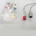White PVC Disposable Pressure Transducers For Abbott 6 Months Warranty
