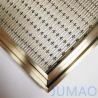 Buy cheap Champagne Finish Cabinet Mesh Inserts Metal For Armoires Door from wholesalers