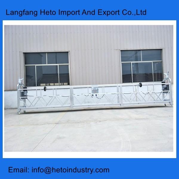 Buy cheap India steel ZLP800 7.5 meters LTD80 hoist motor suspended working platform from wholesalers
