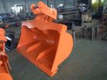 Q355B NM400 Hydraulic Tilt Mud Bucket For 5 Ton Mini Excavator