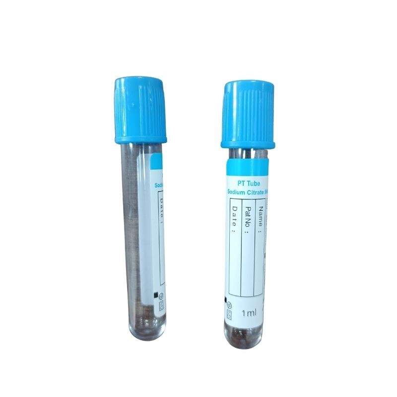 Blood Collection PT Tube With Sodium Citrate 16*100mm ISO13485
