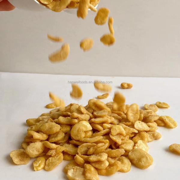 Buy cheap Slice Chips Spicy Broad Beans OEM Pizze Flavor Healthy Crispy Snacks from wholesalers