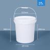 Buy cheap 25L 5 Ltr Beverage Bucket Plastic Reusable Heavy Duty For Champagne from wholesalers