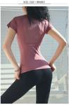 New Sports T-Shirt Women Quick Dry Running Training Short Sleeve Yoga Top Summer