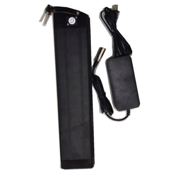 Buy cheap Silver Fish Lithium Battery 48V 25Ah Length 630mm with charger For E Bike from wholesalers