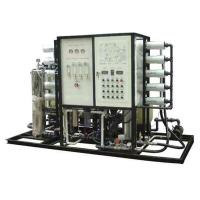 Buy cheap S S Brackish RO Water treatment system With PLC and touch screen product