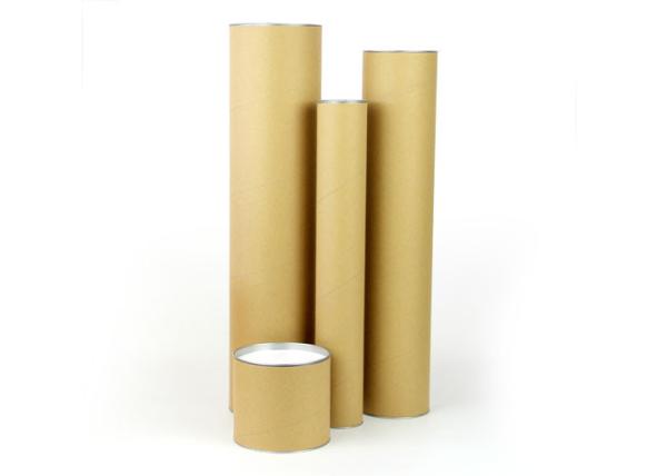 Buy cheap Movable Metal Cap Paper Composite Cans Without Label Map Packaging Tubes from wholesalers