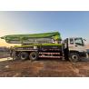 Buy cheap Refurbished 2013 Zoomlion 38 m concrete pump truck to install Isuzu chassis from wholesalers