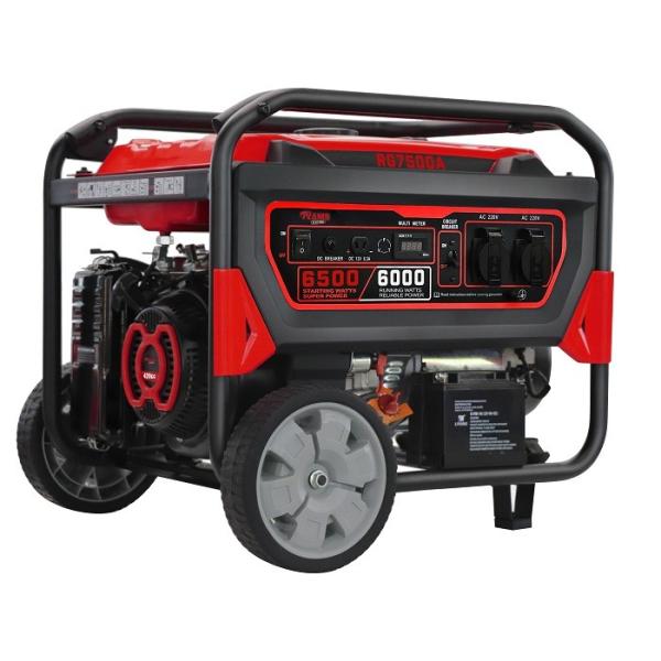Buy cheap Portable Manual and Electric Start Generator 6kw Gasoline 420cc from wholesalers