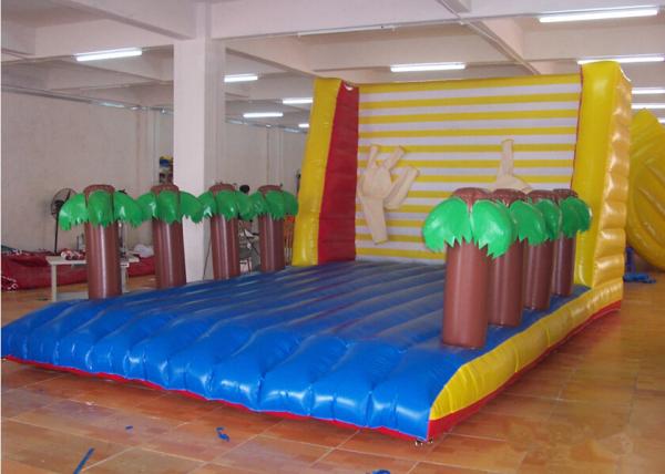 Buy cheap CE Inflatable Velcro Wall Sport Games 4 People Wearing Specail Suits Sticking from wholesalers