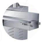 50HZ Rated Frequency Fruit Processing Equipment with 110/140/170mm Through Width