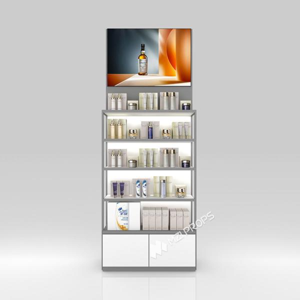 Buy cheap YXiS-X1 40mm Soft Film Light Box Skincare Display Cabinet With Adjustable Shelves from wholesalers