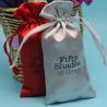 Buy cheap Hotel Soap Small Fabric Drawstring Bags , Ribbon String Satin / Silk Cloth Bag from wholesalers