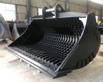 2.1M3 Excavator Sieve Bucket For 45Ton Excavator Tranch Cleaning Skeleton Bucket