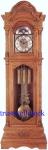 high grade luxury grandfather clock with German Hermle weight driven 4/4