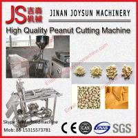 Buy cheap 300kg / h 1.5KW Peanut Slicer Peanut Cutting Machine 220 / 380V product