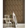 Buy cheap 23x23x8mm Coconut shell 3 Feet Natural Fibre Wallpaper from wholesalers