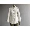 Buy cheap Fashion Ladies Wool Coat Milk Retro Ladies Single Breasted Coat TW55642 from wholesalers