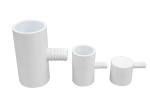 Buy cheap Gardening Outdoor Yard Spa / Swim Pool PVC Tee Fittings Straight Style from wholesalers