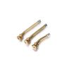 Buy cheap Trucks Brass Valve Stem 9.7mm Rim Hole V3.20.4 Bend 27° 90mm Length from wholesalers