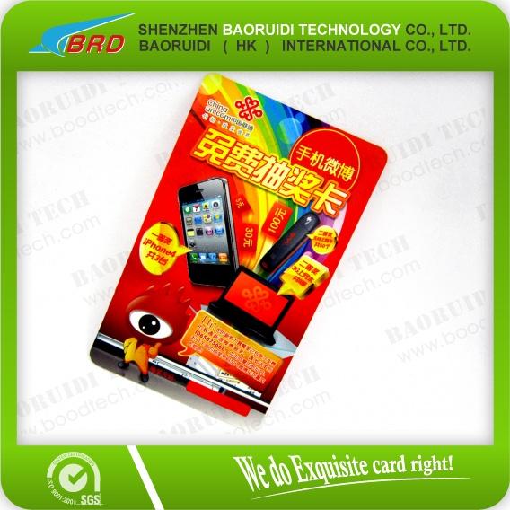 Buy cheap wholesale Lottery Scratch card printing from wholesalers