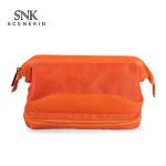 Double Zipper Multifunctional Travel Toiletry Bag