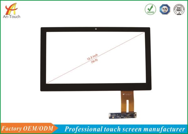 Buy cheap 13.3 Inch Industrial Touch Panel Anti - Radiation With AR / AF / AG Glass from wholesalers