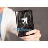 Buy cheap Custom Passport Holder PVC Passport Cover, passport cover PVC leather card holder plastic ticket holder, pack, passport from wholesalers