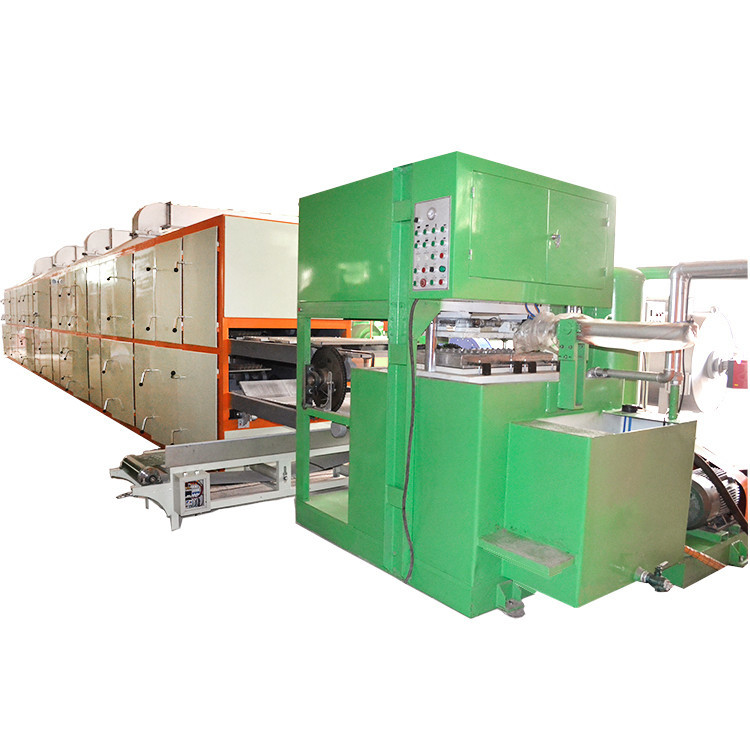 Automatic Egg Tray Machine Apple Tray Making Machine With 3000*2000*1800mm Dimensions